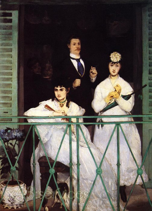 Edouard Manet - Der Balkon - The Balcony